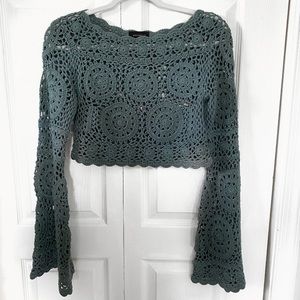 Crochet sweater